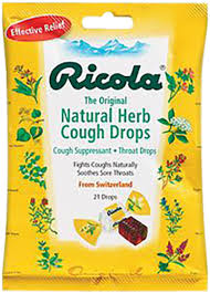 natural herb cough drops