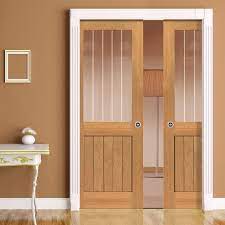 Wooden Glass Door Internal Glass Doors