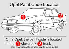 Paint Opel Paint Repairs Era Paints