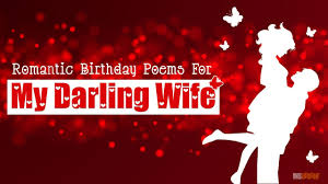 love poems for wife on her birthday