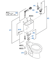 Kohler Toilet Repair Parts Confidente