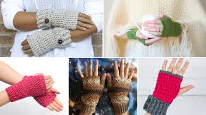 49 knitting patterns for fingerless gloves. 11 Free Crochet Patterns For Fingerless Gloves Easycrochet Com