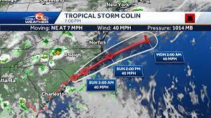 Tropical Storm Colin has formed in ...