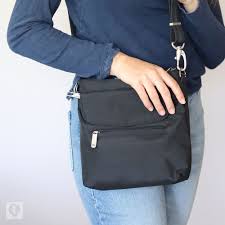 travelon anti theft mini shoulder bag