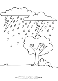 6 weather coloring pages just family fun