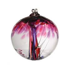 Kitras Tree Of Love Glass Ball