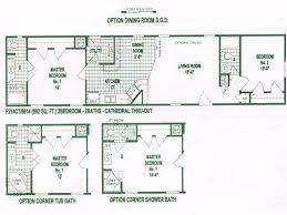 Single Wide Mobile Home Floor Plans