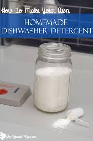homemade dishwasher detergent the