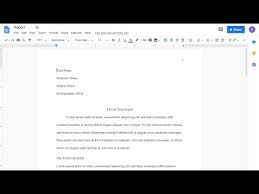Videos Matching Google Docs Setup Your Mla Format Essay
