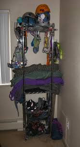 ideas for storing outdoor gear in a