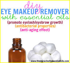 diy essential oil eye makeup remover