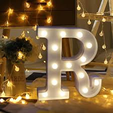 Amazon Com Amiley Light Up Letters Diy Led Decorative A Z Marquee Alphabet Letter Lights Sign Party Wedding Anniversary Decoration Wall Decor Light R Arts Crafts Sewing