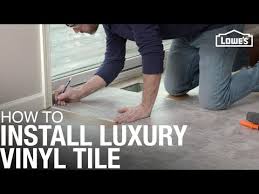how to install vinyl tile flooring