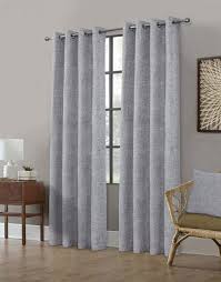 clayton grey blackout eyelet curtains