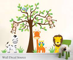 Animal Wall Decals Nursery Wall