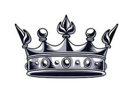 king crown vector art icons and