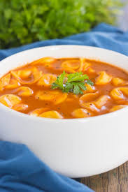 creamy tomato tortellini soup pumpkin