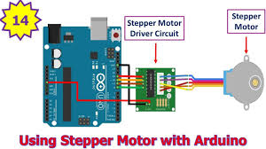 using stepper motor with arduino you