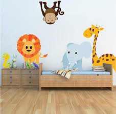 Nursery Zoo Wall Decal Animal Wall