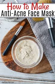 diy face mask for acne easy homemade