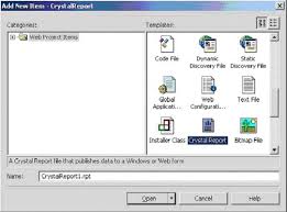 crystal reports in asp net