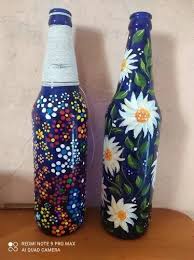 Glass Bottle Painting