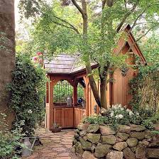 Garden Sheds In The Landscape