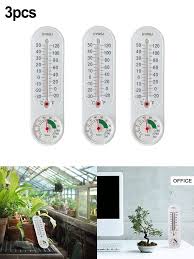 3 Pc Wall Thermometer Indoor Outdoor