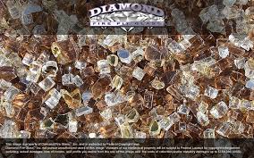 montecito diamond fire pit glass 60