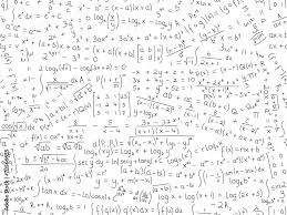 Mathematical Equations Seamless Pattern