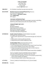 Automation Resume Profile Example Free Sample For Banking Jobs
