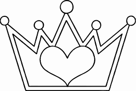 You can use our amazing online tool to color and edit the following princess crown coloring pages. Crown Coloring Pages Printable Elegant Princess Tiara Coloring Pages Coloring Home Crown Template Princess Printables Coloring Pages