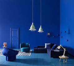 Rich Blue And Pink Interior Decorating