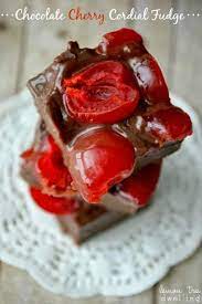 Cherry Cordial Fudge gambar png