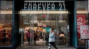 Forever 21 Files For Bankruptcy