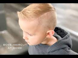how to cut boys hair at home haircut