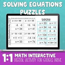 Solving Equations Digital Practice