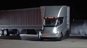 Tesla semi truck (outside and inside). Tesla Semi Electric Trucks To Roll Into Frito Lay Plant Freightwaves