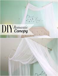 Add a canopy & fabric panels Sleep In Absolute Luxury With These 23 Gorgeous Diy Bed Canopy Projects Diy Crafts