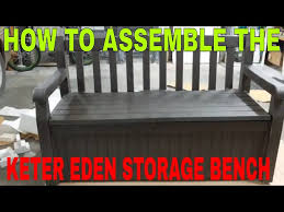 Keter Eden All Weather Storage Bench