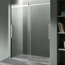 modern shower doors frameless