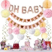 girls baby shower party decoration baby
