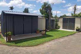Wyong sheds are located on the central coast & manufacture and retail a variety of garden sheds, workshop sheds, aviaries, dog runs, cat cages, carports, awnings, single garages and double garages. New Look Shed City