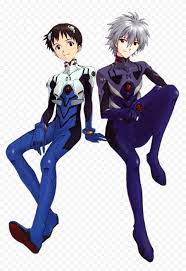 HD Kaworu Nagisa And Shinji Ikari Manga Characters PNG | Citypng
