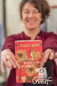 The book pretty much look like a new book. Zsuzsa Bank Las Aus Ihrem Neuen Roman Schlafen Werden Wir Spater