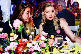 amber heard spotted dining at calissa