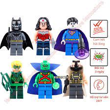ĐỒ CHƠI LEGO ] ⚡GIÁ RẺ GIẬT MÌNH ⚡ Bộ Đồ Chơi Lắp Ráp lego minifigures Mô  Hình Siêu Anh Hùng 0211-0216 Dc - Đồ chơi học tập