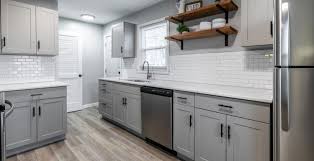 What Color Cabinets Go With Gray Floors