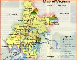 Image result for wuhan  map