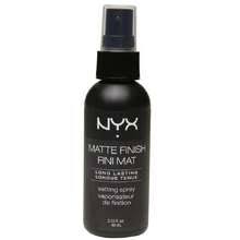 nyx makeup setting spray list in